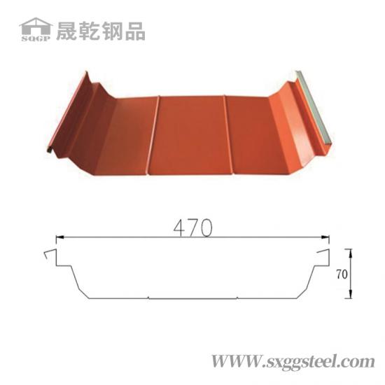 Corrugated steel sheet